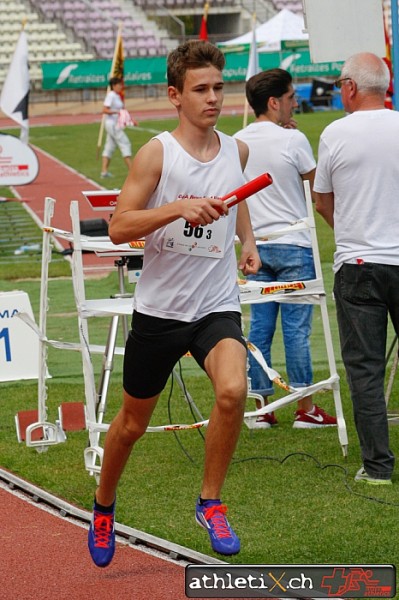 Basil Roth - Relais 3x1000 - Lausanne 2015