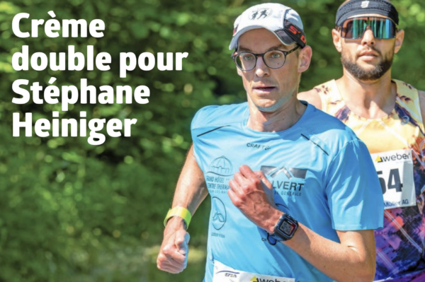 Stéphane Heiniger champion suisse du semi-marathon ET du marathon